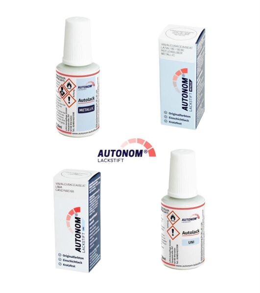 Autonom® Lackstift für VOLKSWAGEN LB9Z WHITE SILVER MET